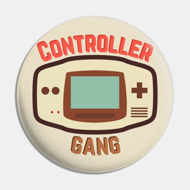 Vintage Controller Gang Pin by casualism