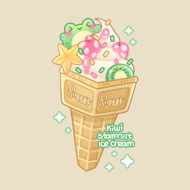 Froggy Ice Cream by Kukoo.Kat