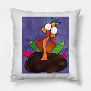 Crazy Turkey Pillow