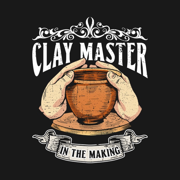 Clay Master In The Making - Pottery Ceramic Artist by Anassein.os