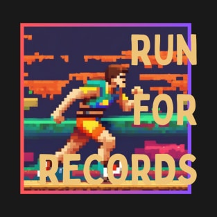 Run for Records Speed Running T-Shirt