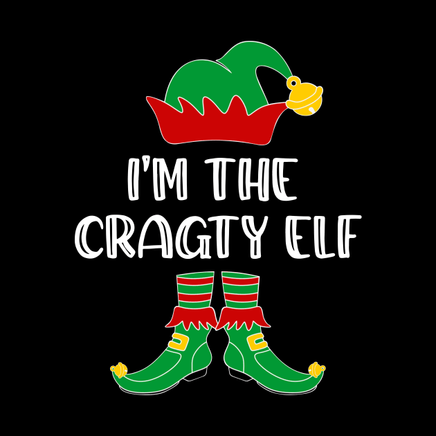 I'm The Cragty Elf Matching Family Group Christmas by SloanCainm9cmi