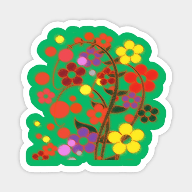 Summer flowers Magnet by robelf