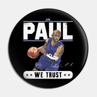 Chris Paul Golden State Trust Pin