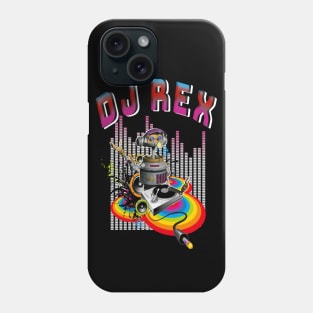 Rex on the wheels of steel Phone Case