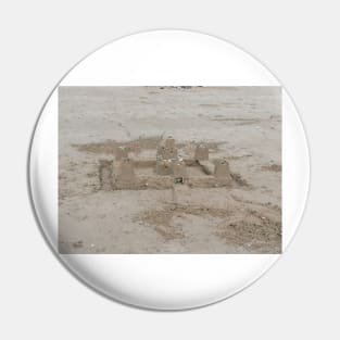 A sand castle Pin