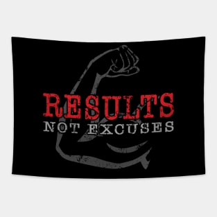 Results Not Excuses Tapestry