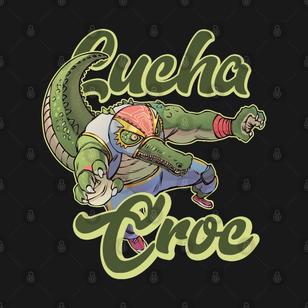 lucha croc by sillhoutelek