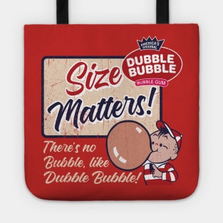 Size Matters Bubble Gum Worn Tote