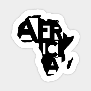 Africa Type Magnet