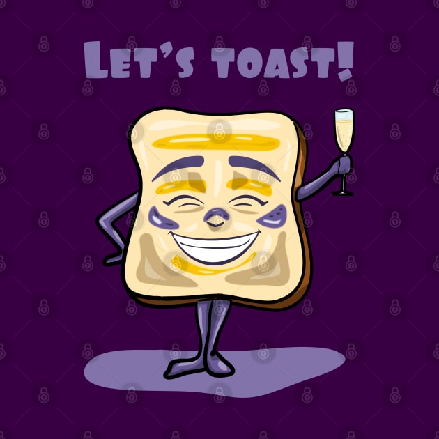 Let's toast! by Scrabbly Doodles