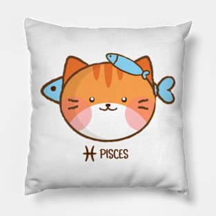 Pisces Cat Pillow