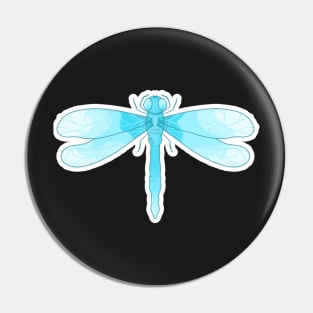 Aquarius Dragonfly Pin