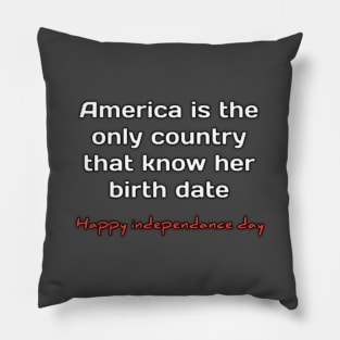 Happy independance day Pillow