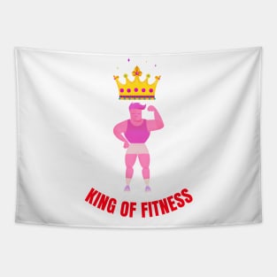 King of Fitness Tapestry