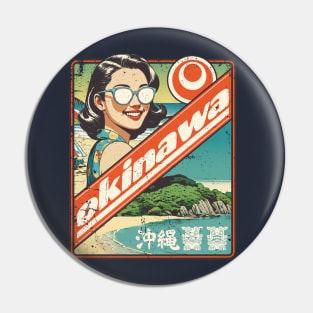 Okinawa Vibes Pin