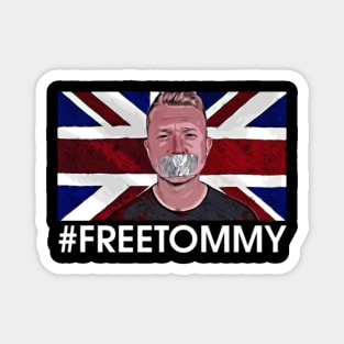 Free Tommy Robinson Magnet