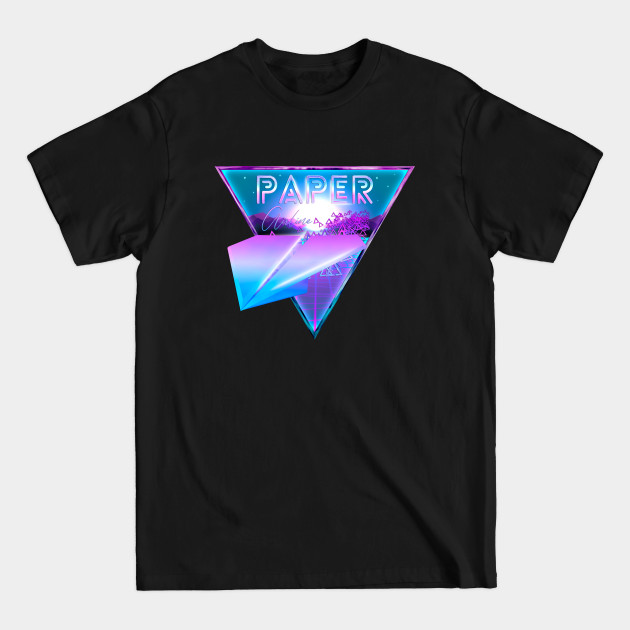 Paper Airline - 80s Retro - T-Shirt