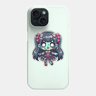 Zombie Kawaii Fashion Girl Phone Case