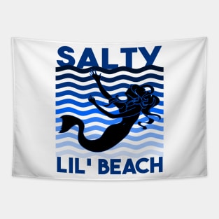 Salty Lil Beach Tapestry