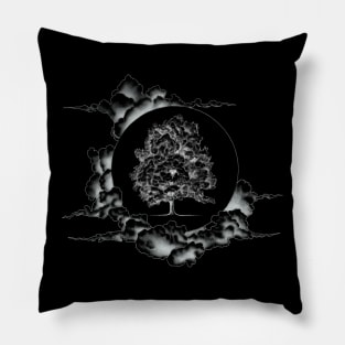 Tree of Life Floating in a Sea of Clouds Pillow