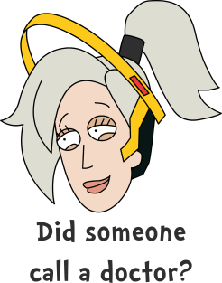 Mercy overwatch Magnet