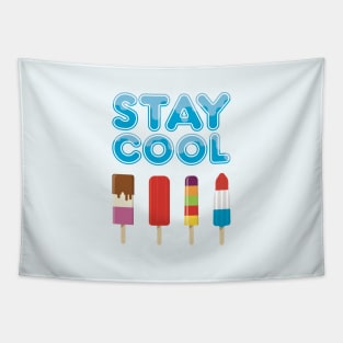 Stay Cool Popsicle Tapestry