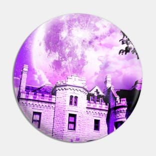 Moonlit Castle Pin