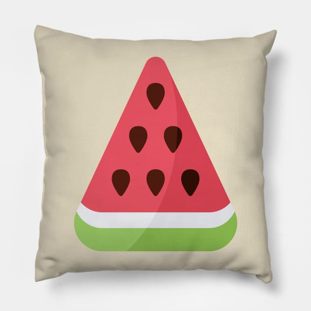 Watermelon Pillow by runlenarun