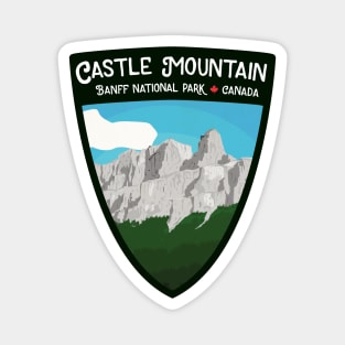 Castle Mountain - Banff, Canada Magnet