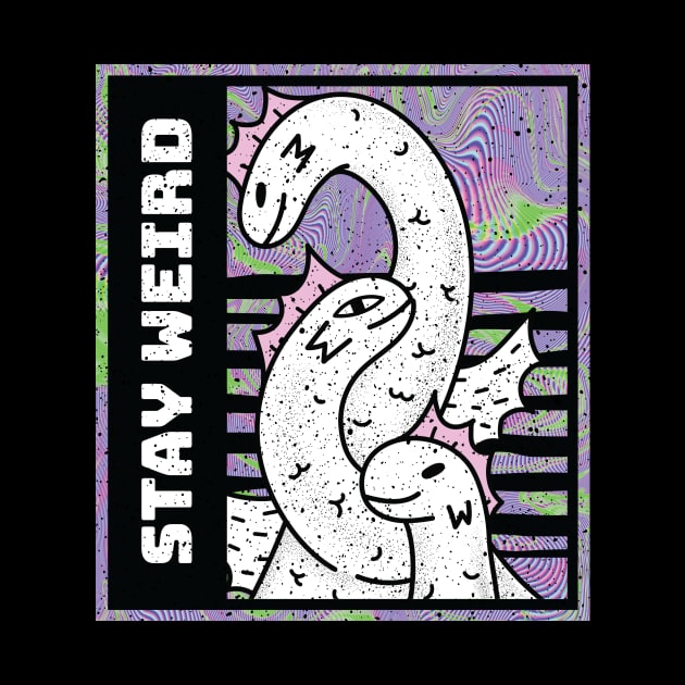 Inspiration Kaiju: Ouroboros say stay weird! by Perpetual Brunch