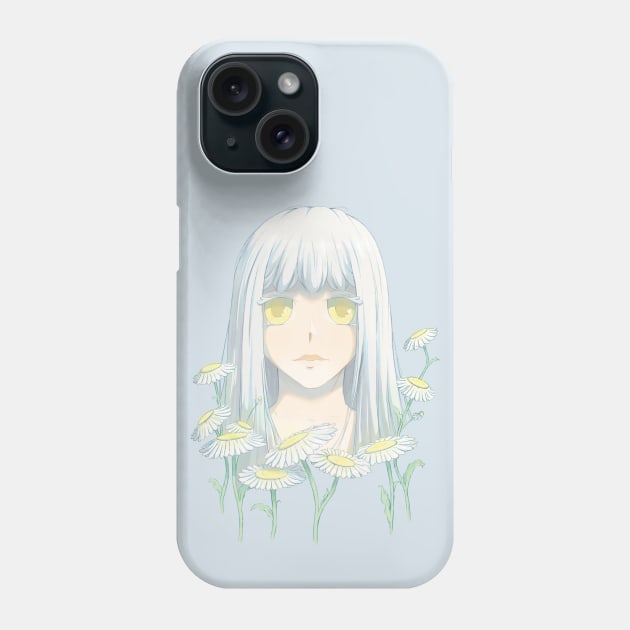 Daisy Phone Case by Draw Drew Drawn