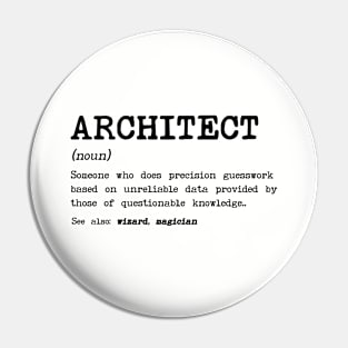 Architect Definition Pin