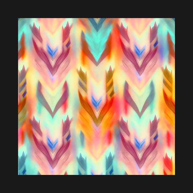Flame Stitch - pattern by PixelPusherArt