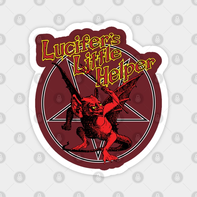 Lucifer's Little Helper Magnet by Snapdragon