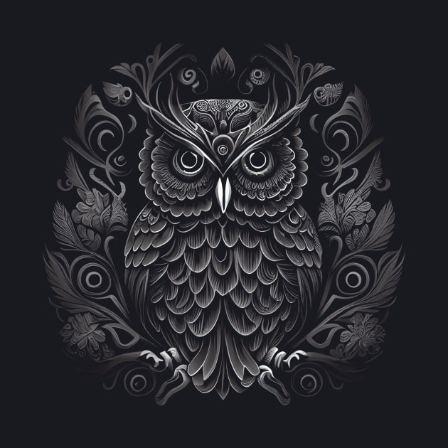 Owl bird by gblackid