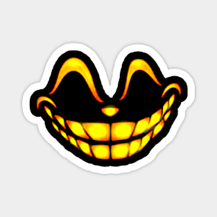 Pumpkin mask Magnet