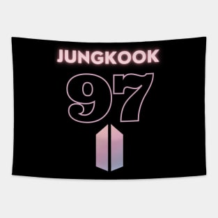 BTS Jungkook 97: Logo Tapestry