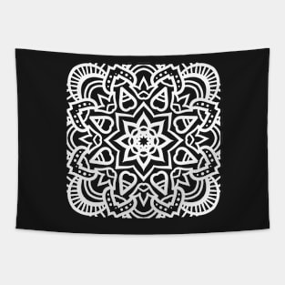 Cool Mandala Geometric Design Tapestry