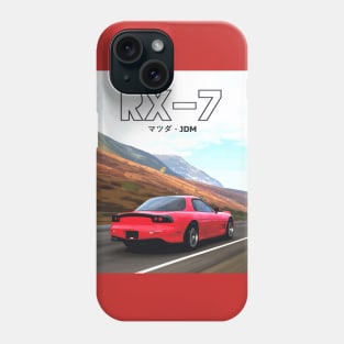 Red RX-7 Phone Case