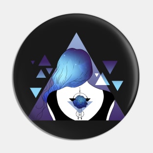 Universe Girl Pin