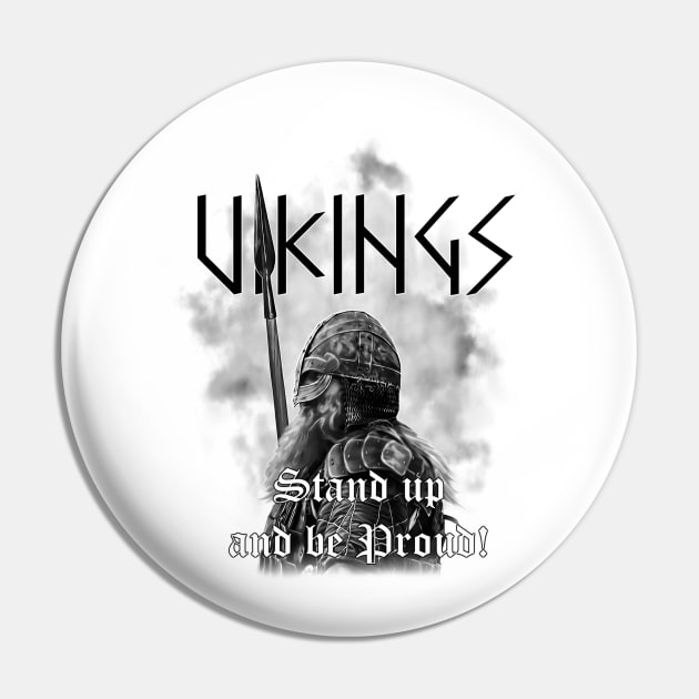 Viking Pin by CasperArt1