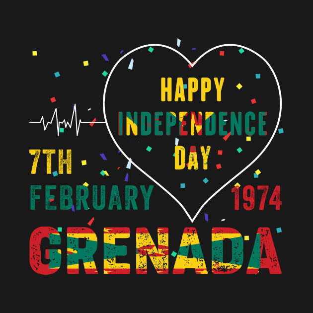 Grenada 50th Independence Day Grenadian Pride Grenada Flag by DesignergiftsCie