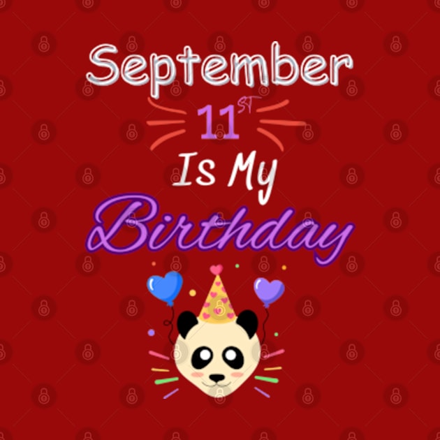 september 11 st is my birthday by Oasis Designs