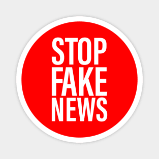 stop fake news Magnet