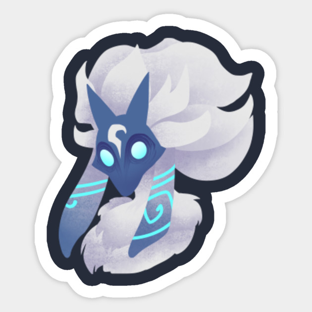 Kindred Lamb League Of Legends Autocollant Teepublic Fr