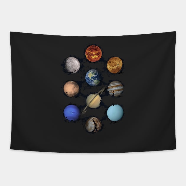 Solar System Tapestry by Sitchko