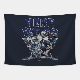 Dak Prescott Dallas Team Here We Go Tapestry