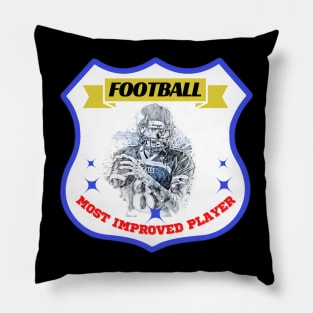 most improved player football Pillow