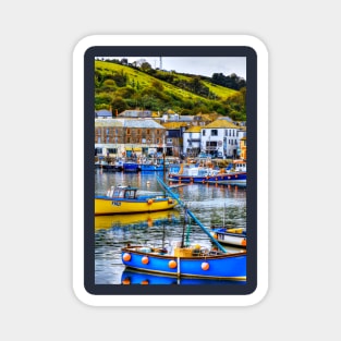 Mevagissey, West Wharf, Cornwall, UK Magnet